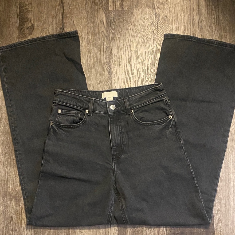 H&M Charcoal Denim Pants